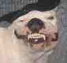 She is all smiles